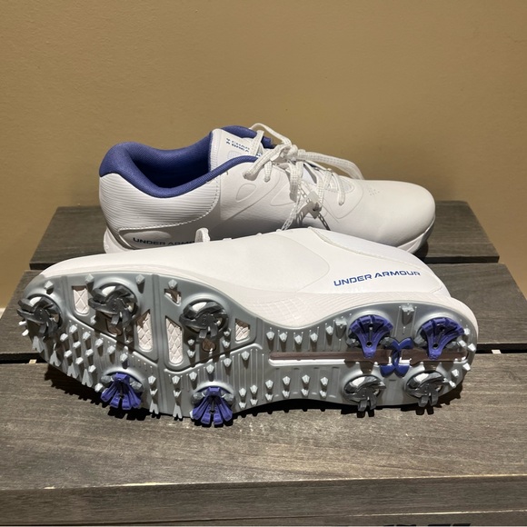 Under Armour Women's Charged Breathe 2 Golf Shoes-NWOB - Picture 2 of 9